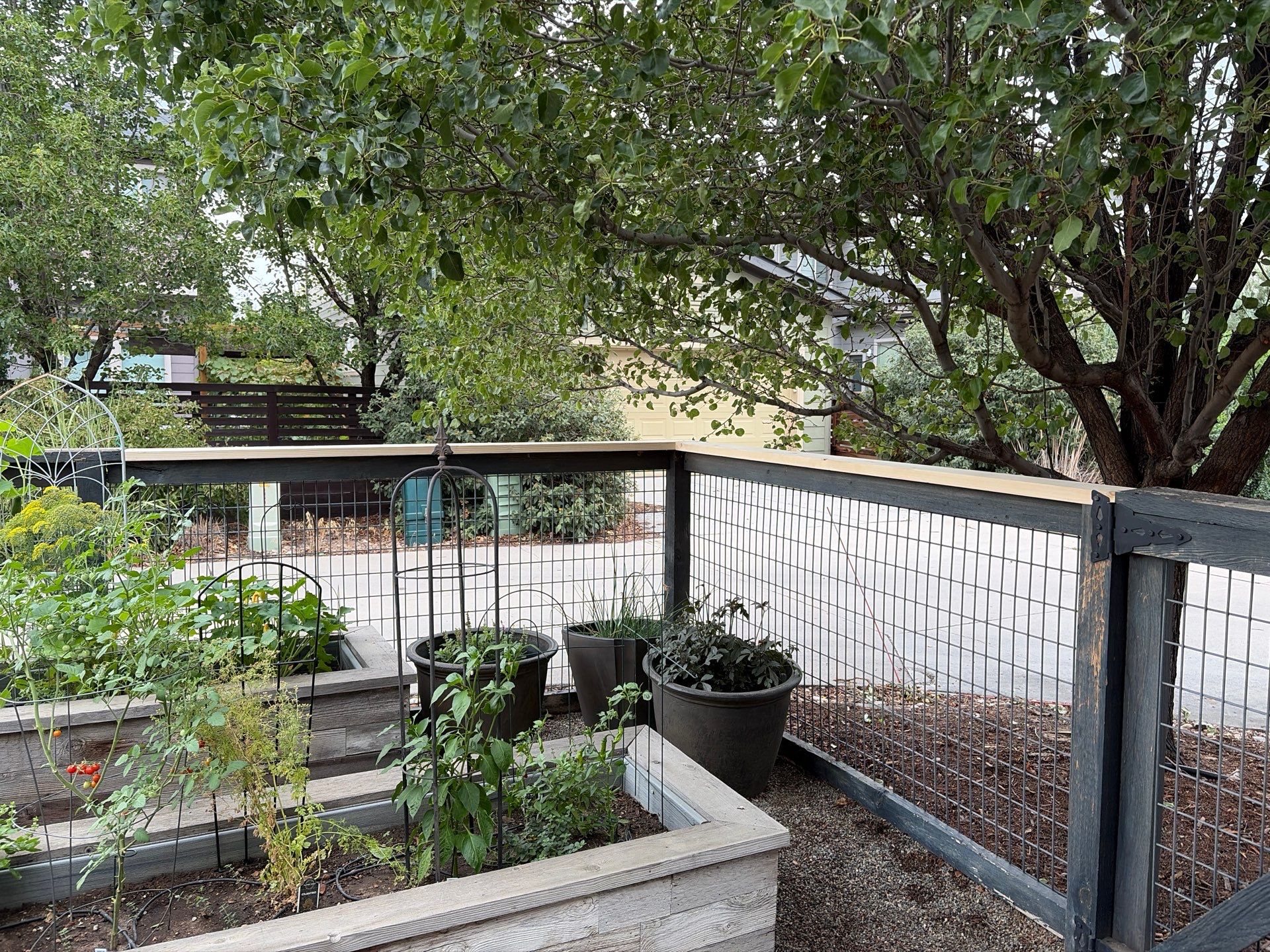 Damaged fence repairs